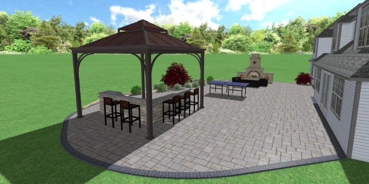 3D Landscape design.